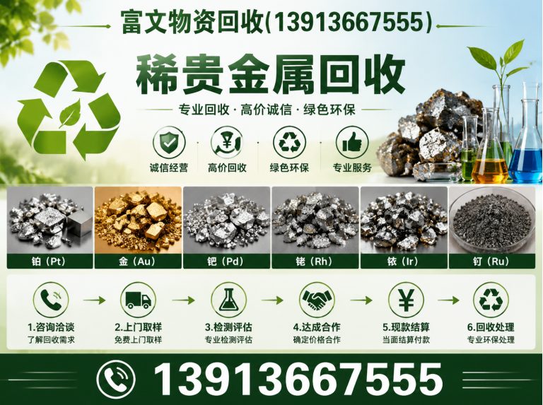 松江区稀贵金属回收展示图